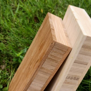 Panel de bambú vertical de 3 capas y 30 mm
