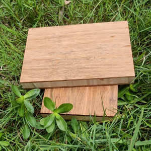 Madera contrachapada de bambú de capa cruzada tejida Strand